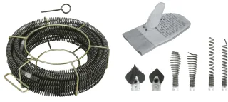 KS Tools Kanal- und Rohrreinigungs-Werkzeug-Satz Ø 22mm, 14-tlg - 900.1922