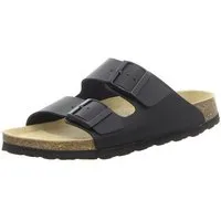 natural Sense Tieffußbett black Pantolette