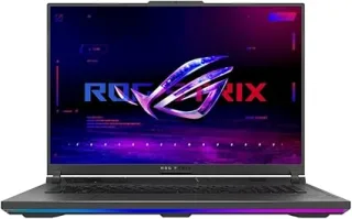 Asus ROG Strix G18 G814JI-N6004W [18" Core i9-13980HX 22GHz 32GB RAM 1TB SSD NVIDIA GeForce RTX 4070 Win 11 Home] grau