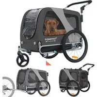 TIGGO Fahrradhundeanhänger DOGGYHUT® Hundefahrradanhänger Hundeanhänger Fahrradanhänger