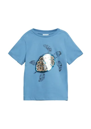s.Oliver - T-Shirt blau - Gr. - 110