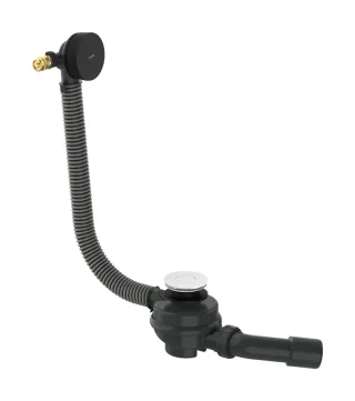 Hansgrohe Komplettset Axor Exafill Grundkörper Fertigset Wanneneinlauf Mattschwarz,42540670 42540670