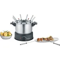 Severin Elektro-Fondue FO2470, 4 Fonduegabeln, 1,4 l