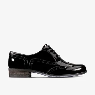 Hamble Oak Schwarze Lackschuhe