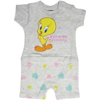 LOONEY TUNES Strampler Looney Tunes Tweety Baby kurzarm Strampler Einteiler Gr. 62 bis 92