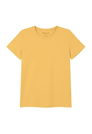 Crew-neck Premium T-Shirt GELB