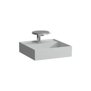 LAUFEN Handwaschbecken Kartell · LAUFEN 460x460, grau matt, 81533.1, 8153317591121 H8153317591121