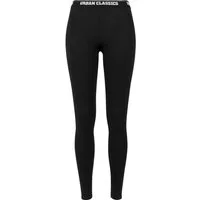 URBAN CLASSICS Leggings Urban Classics Damen Ladies Logo Leggings (1-tlg)
