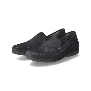 Sioux Mokassins GIUMELO  Blau - Gr. 41,5 -  Leder und Textil