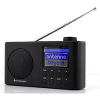 Soundmaster IR6500SW kleines Internetradio DAB+ UKW Radio Bluetooth Netzwerk Akku Internet-Radio
