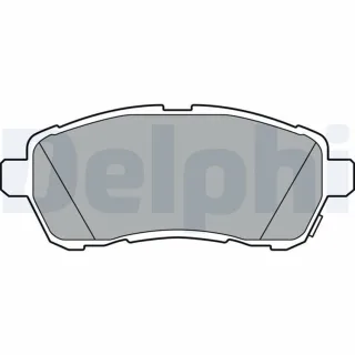 Delphi Bremsbel?ge vorne Suzuki Baleno Swift LP3364