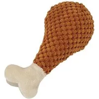 Nobby Tierkuscheltier Nobby Plüschspielzeug Hähnchenkeule - 17,5cm