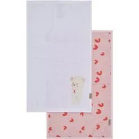Sterntaler® Handtücher Kinderhandtuch 2er-Pack BÄR Betty, Frottee (1-St), Kinderhandtuch DP, aus Frottee, schöne Webkanten, süßer Applikationen