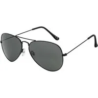BEZLIT Eyewear Pilotenbrille Herren Piloten Sonnenbrille mit Metallrahmen (1-St) mit schwarzen Linsen