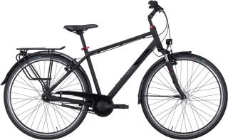 Citybike  - Pegasus Solero SL7 Herren schwarz   - 45 cm