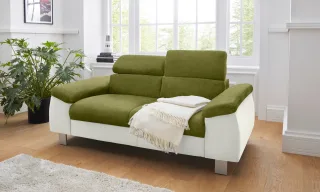 COTTA 2-Sitzer "Komaris, B: 177 cm" mit Kopfteilverstellung