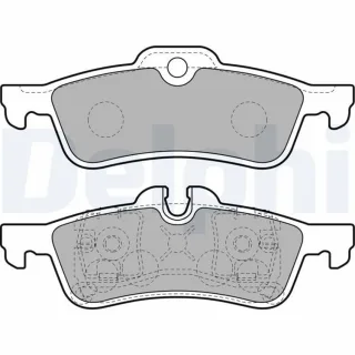Delphi Bremsbel?ge hinten Mini R50 R52 R53