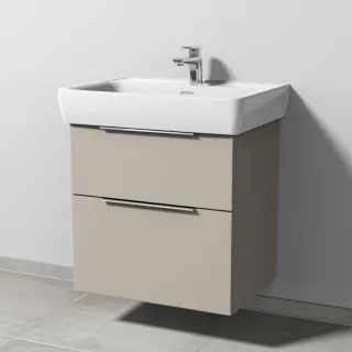 Sanipa 3way Waschtischunterbau zu Laufen Pro A Waschtisch mit 2 Auszügen, Kaschmir-Matt UP7571U