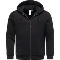 Ragwear Sweatjacke Wernons Weiche Herren Alltagsjacke mit verstellbarer Kapuze