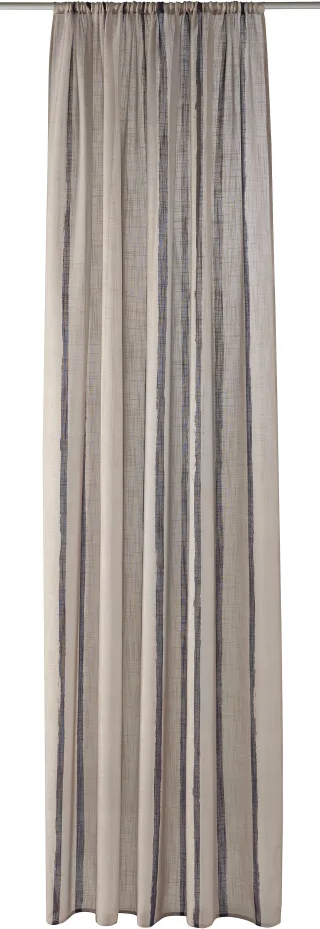 LeGer Home by Lena Gercke Gardine "Zayla" Stangendurchzug 1 Stk. tlg. Leinenoptik, Stangendurchzug, Pflegeleicht, leichtes Material