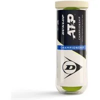 Dunlop Tennisball ATP Championship - 3 Tennisbälle - Innendruckball - (3er Dose)