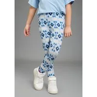 KangaROOS Leggings Kangaroos 2er Pack Leggings für kleine Mädchen (Packung, 2-tlg., 2) schmale Passform, normale Leibhöhe, mit innenliegendem Gummizug