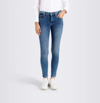 MAC - MAC JEANS - DREAM SKINNY, Dream authentic blau - Gr. - 30