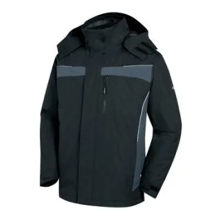 uvex perfect 3in1 Outdoorjacke schwarz/grau S - 9837809