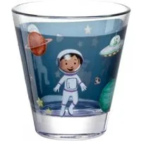 LEONARDO Kindergeschirr-Set Leonardo Kinderglas Bambini Avventur Weltall (S)