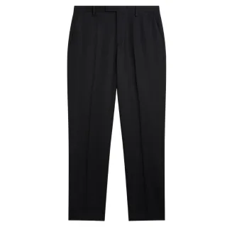 Ted Baker Selwynt Leichte Wollmischung Schwarze Hose