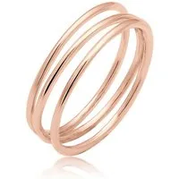 Elli Fingerring Wickelring Filigran Trend 925 Silber, Spirale