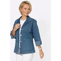Witt Blusenblazer Jeans-Blazer Langarm