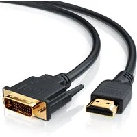 CSL Video-Kabel, DVI-D (DL), HDMI Typ A, (300 cm), Full HD Dual Link HDTV Adapter / Konverter Kabel - 3m