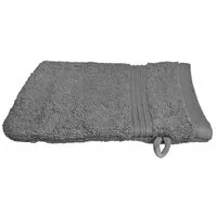 Julie Julsen Handtücher 1-Handtücher-Silbergrau-Waschhandschuh 15 x 21 cm, Baumwolle (1-St)