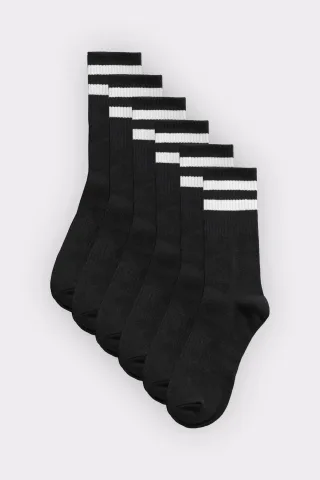 YSABEL MORA Socken 6 Paar tlg. Anti-Druck-Bündchen, Viskosemix, weich, bequem