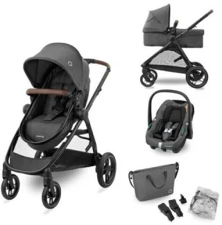 MAXI COSI Kombikinderwagen Zelia S Trio Dark Grey