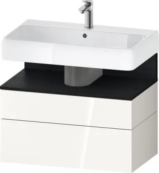 Duravit Qatego Waschtischunterbau wandhängend Weiß Hochglanz 790x470x590 mm - QA4394016220000 QA4394016220000