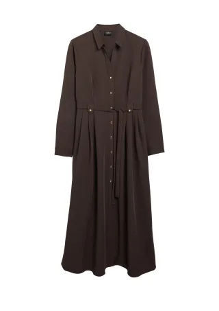 s.Oliver BLACK LABEL - Kleid braun - Gr. - 36