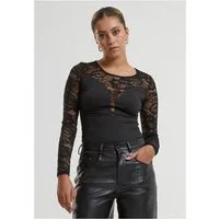 URBAN CLASSICS Body Ladies Round Neck Lace Body