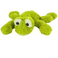 inware Kuscheltier Freaky Frosch grün klein liegend 23 cm Plüschfrosch (Plüschtier, Stofftier, Stofffrosch)