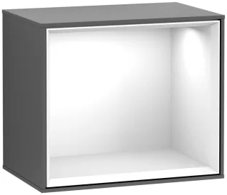 Villeroy & Boch Regalmodul Finion G580 418x356x270mm mit Wandbeleuchtung, G580GFGK G580GFGK