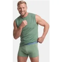 Men Plus Unterhemd Unterhemd Bauchfit breite Träger