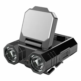 Mini Rechargeable Head Lamp XPE Hat Clip Light Stepless Dimming Rechargeable LED Headl Light for Camping Night Cycling E