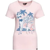 QueenKerosin Print-Shirt Chi Chi Beach Poodle (1-tlg) mit vintage Front Print