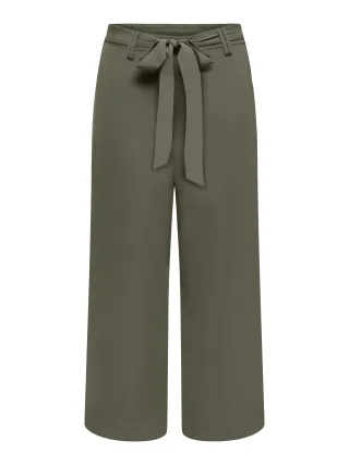 ONLY - ONLNOVA LIFE VIS CROP PALAZZO PANT WVN Kalamata - Gr. - M