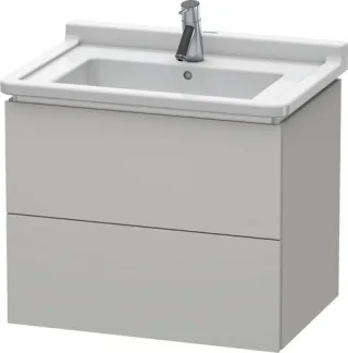 Duravit L-Cube Waschtischunterbau wandhängend Betongrau Matt 670x469x558 mm - LC626400707 LC626400707