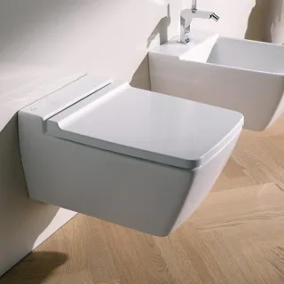 Keramag Xeno2 Wand-WC Tiefspüler, Rimfree (spülrandlos), weiss, 207050000