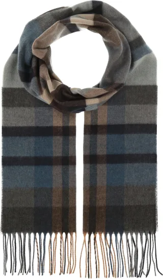 COMMANDER Finest Clothing - Cashmink Schal 30/180 winter blue