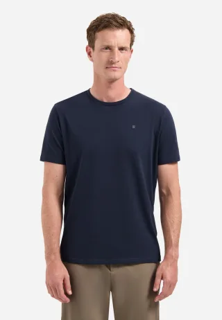 No Excess - T-Shirt Crewneck Solid Basic night - Gr. - S