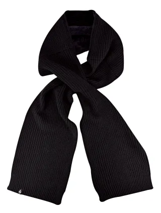 Winddichter Fleece-Winterschal für Herren | Wärmespender | Thermische kuschelige schwarze Schals für kaltes Wetter - Schwarz